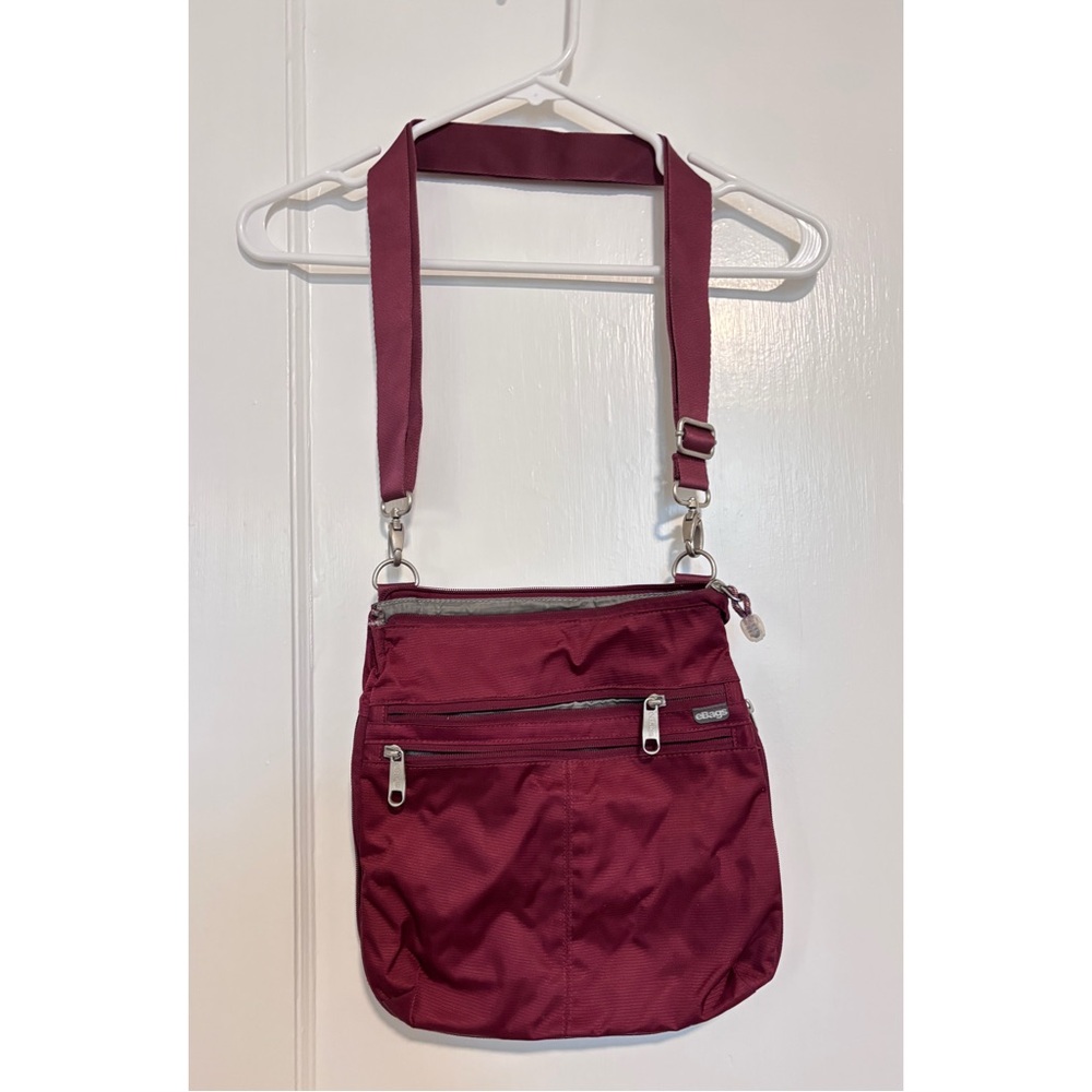 Chic Burgundy Crossbody Bag